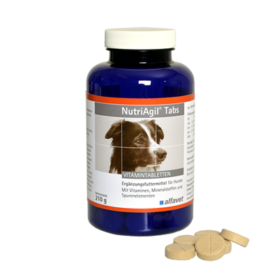 NutriAgil Tabs - Vitaminok, ásványi anyagok és nyomelemek kutyák részére